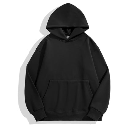 Oversized Heavyweight Hooded Sweatshirt – Minimalist Streetwear Pullover Hoodie with Premium Fleece Structure