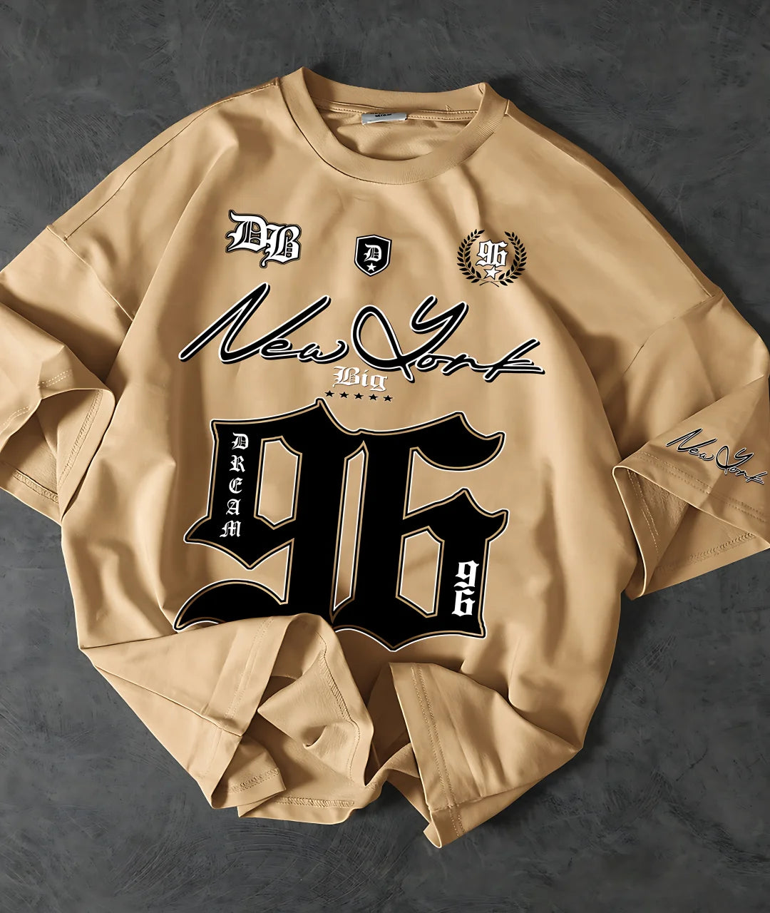 Men’s 96 New York Graphic Jersey – Streetwear Sports-Inspired Fashion Tee