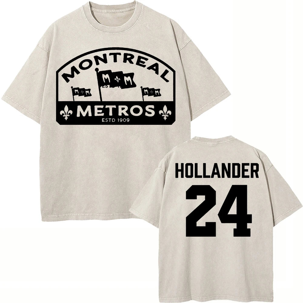 Vintage Hockey-Inspired Acid Wash Graphic T-Shirt – Retro Sports Streetwear Tee