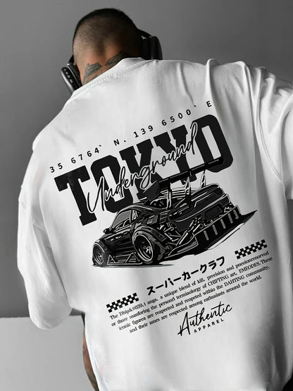Racing Graphic T-Shirt – Vintage Motorsport Streetwear Tee