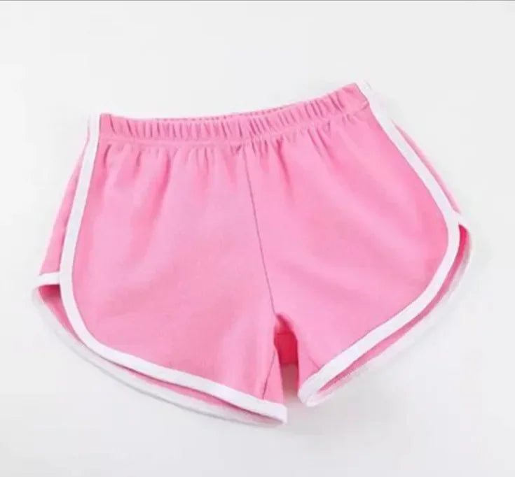Women’s Retro Sport Hot Shorts – Slim Fit High Waist Gym & Yoga Shorts