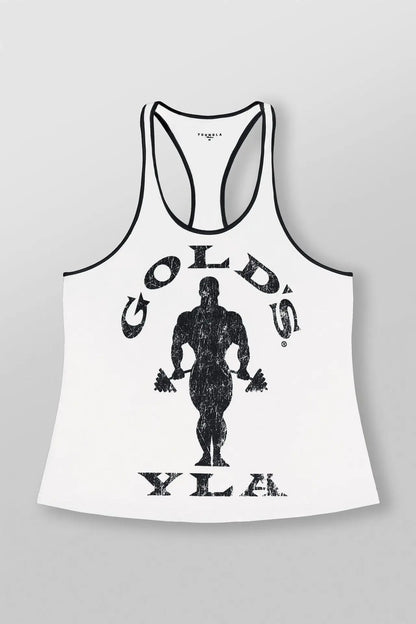 Retro Gym Training Vest – Old School Bodybuilding Sleeveless Tank Top