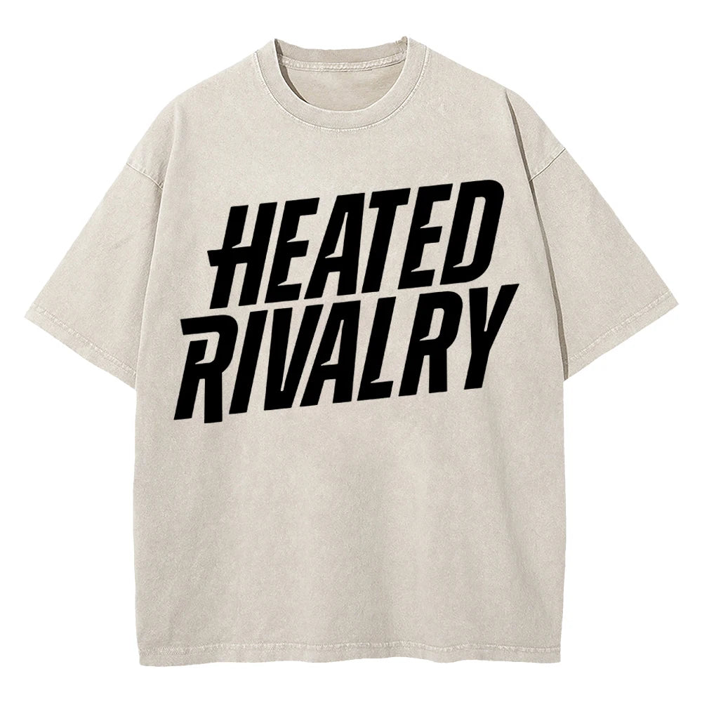 Vintage Hockey-Inspired Acid Wash Graphic T-Shirt – Retro Sports Streetwear Tee