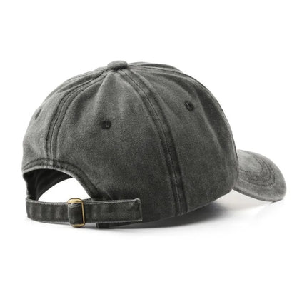 Brooklyn Embroidered Baseball Cap – Vintage Streetwear Cotton Hat