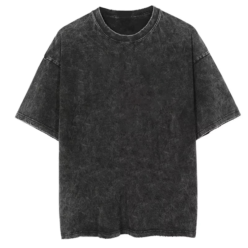 Vintage Biker Graphic T-Shirt – Washed Retro Streetwear Tee