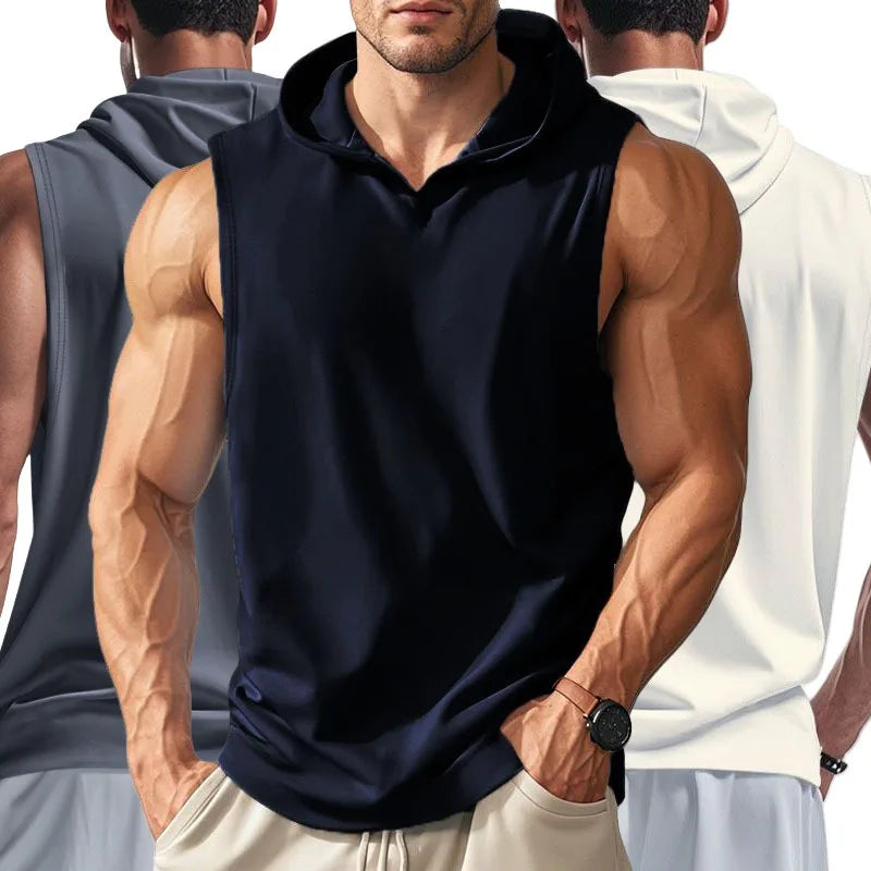 Men’s Sleeveless Training Tank Top – Lightweight Gym & Running Vest