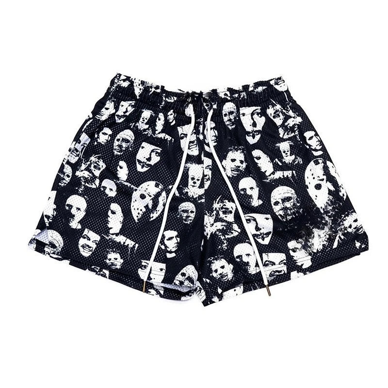 Mystic Graphic Casual Shorts – Dark Art Streetwear Quick-Dry Unisex Shorts
