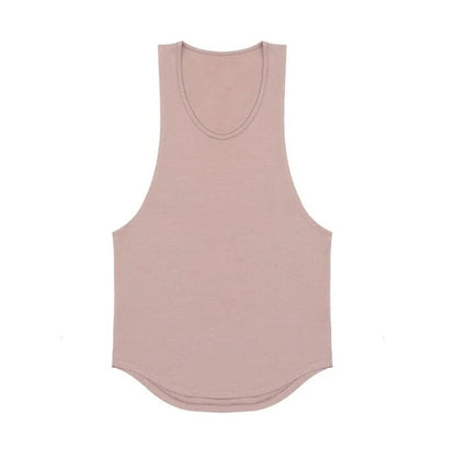Men’s Cotton Muscle Tank Top – Lat Cut Sleeveless Gym & Training Vest