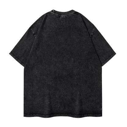 Silent Hill Graphic T-Shirt – Vintage Washed Horror Streetwear Tee