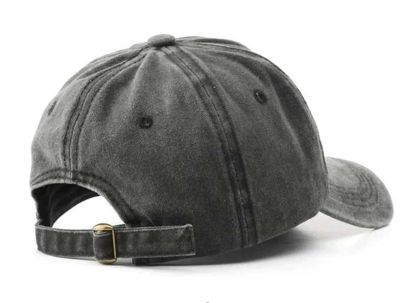 Brooklyn Embroidered Baseball Cap – Vintage Streetwear Cotton Hat