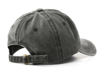Brooklyn Embroidered Baseball Cap – Vintage Streetwear Cotton Hat