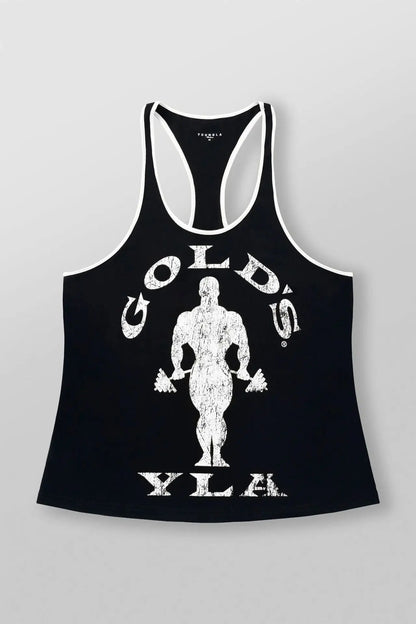 Retro Gym Training Vest – Old School Bodybuilding Sleeveless Tank Top